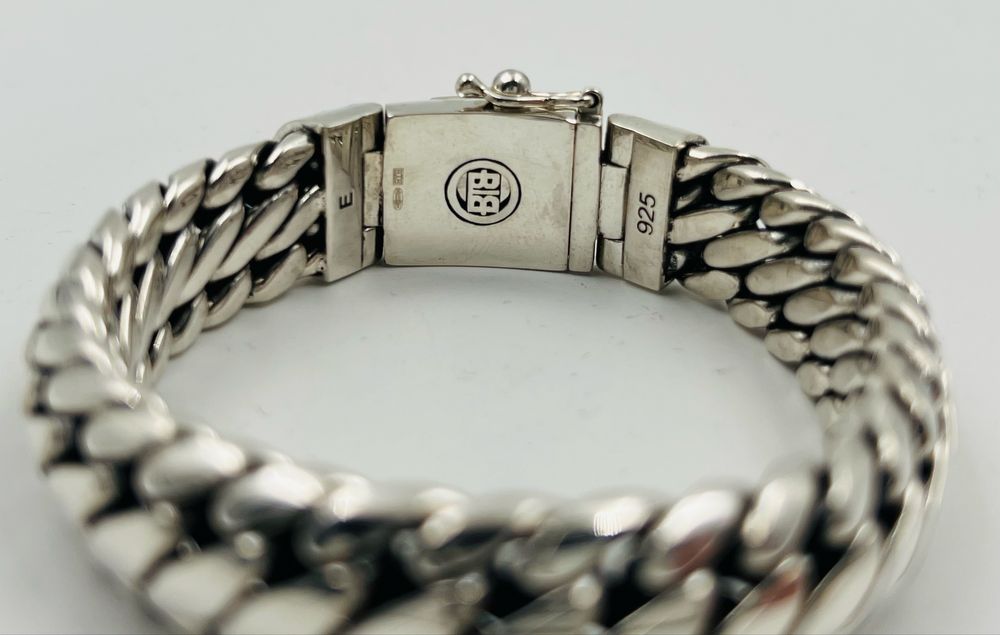 Buddha TO Buddha The BEN medium вечна сребърна гривна