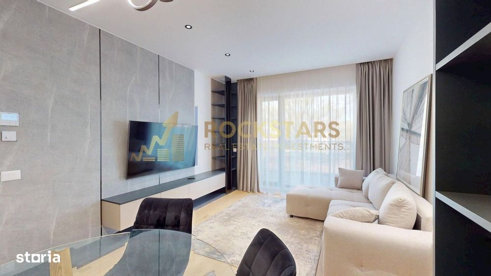 Studio Dublu | 2 camere | Nusco City Park | Etaj 1 | Mobilat | TVA ded