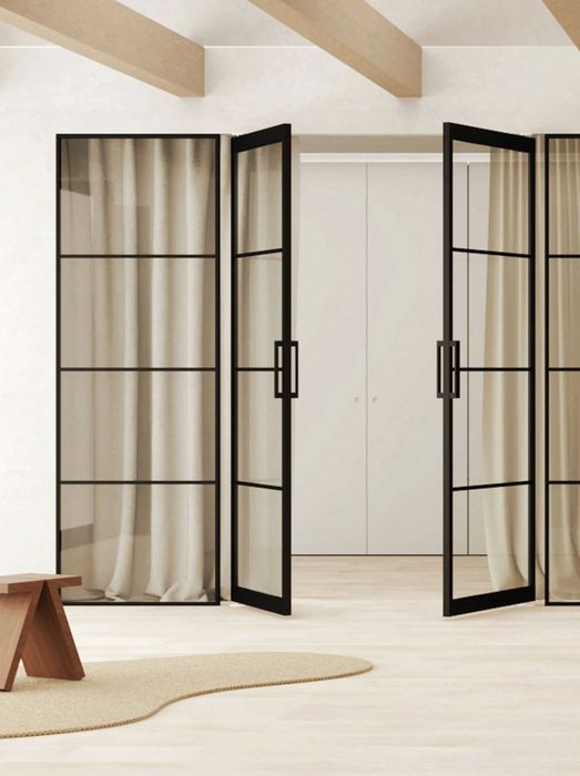 Раздвижные перегородки с доводчиком