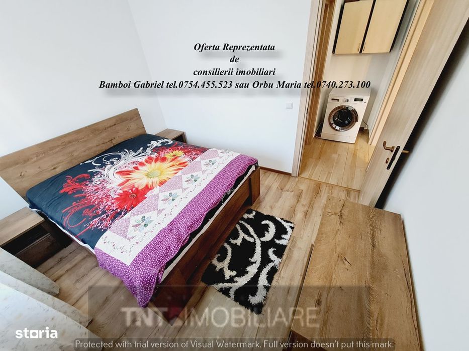 Apartament 2 camere de inchiriat Iasi bloc nou zona Pasarela Bucium