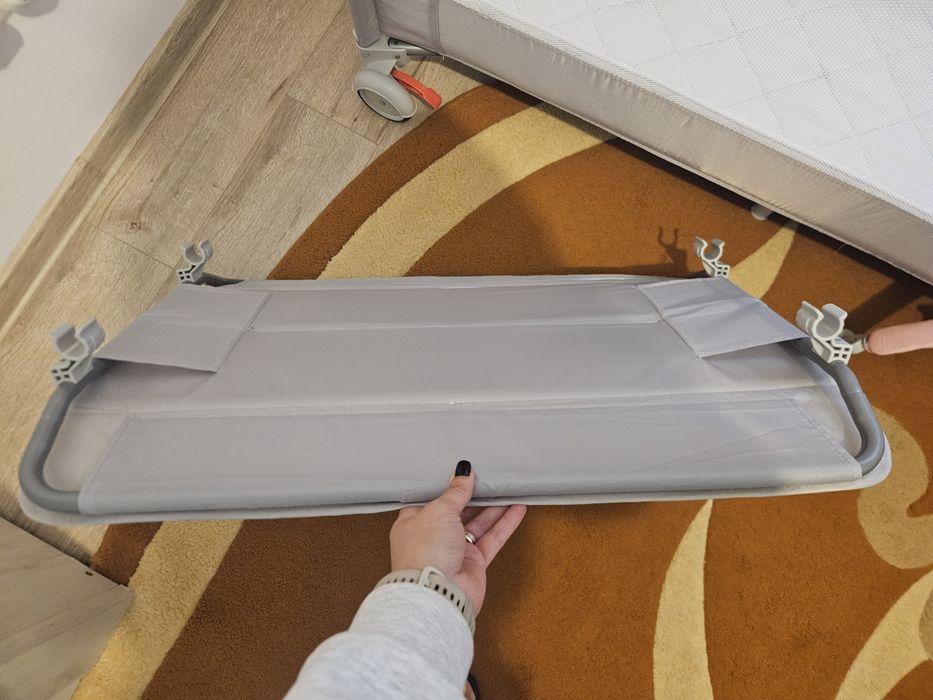 Pătuț pliant călătorii Juju Seepy Baby 2 cu saltea de 12 cm Nichiduță