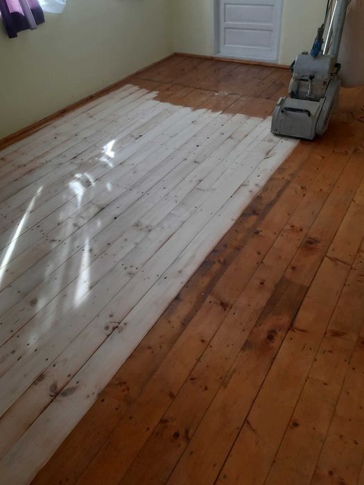 Rașchetare -reconditionare parchet masiv și scări interioare