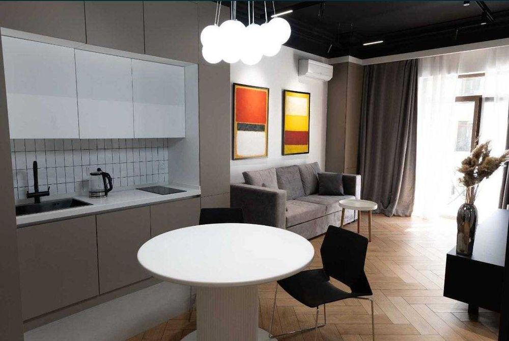 Tashkent City 2 комнатная квартира 50м2 ЕВРО ремонт вид на Милан