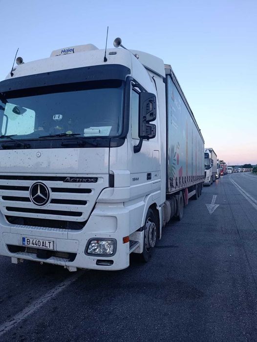 Mercedes Actros 1844 LS 2008 cu seminremorca KRONE 2004