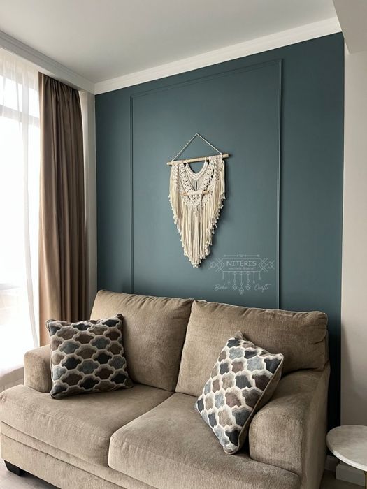 Бохо макраме панно