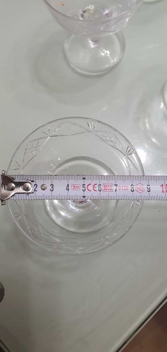Кристални чаши 5 броя