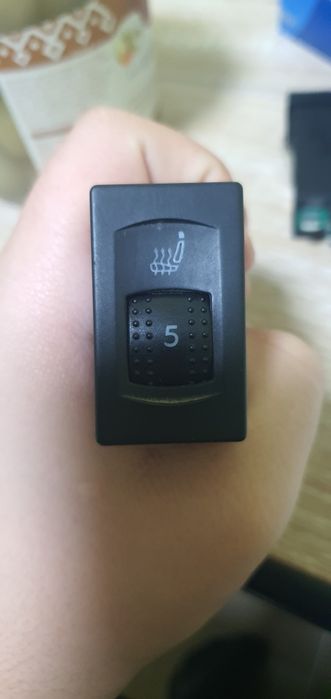 Buton încălzire scaun original VW – verde + maro – Passat B5
