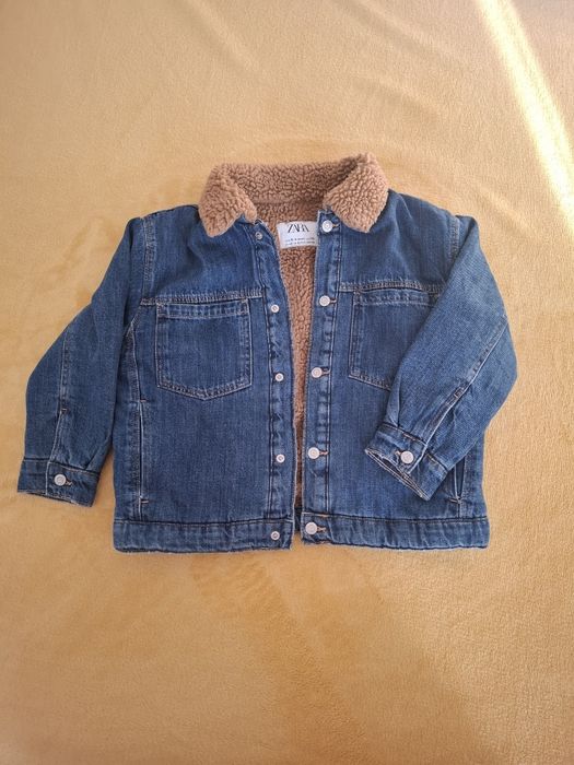Geaca blugi imblanita ZARA nr. 116