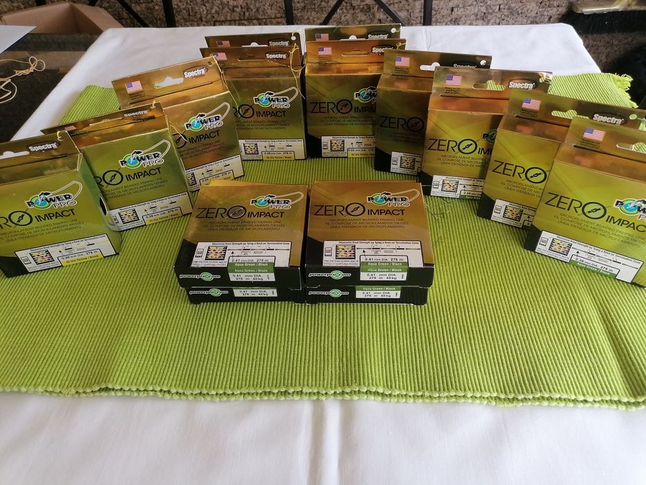 OFERTA - Fire textile Shimano Power Pro  Zero Impact -  USA