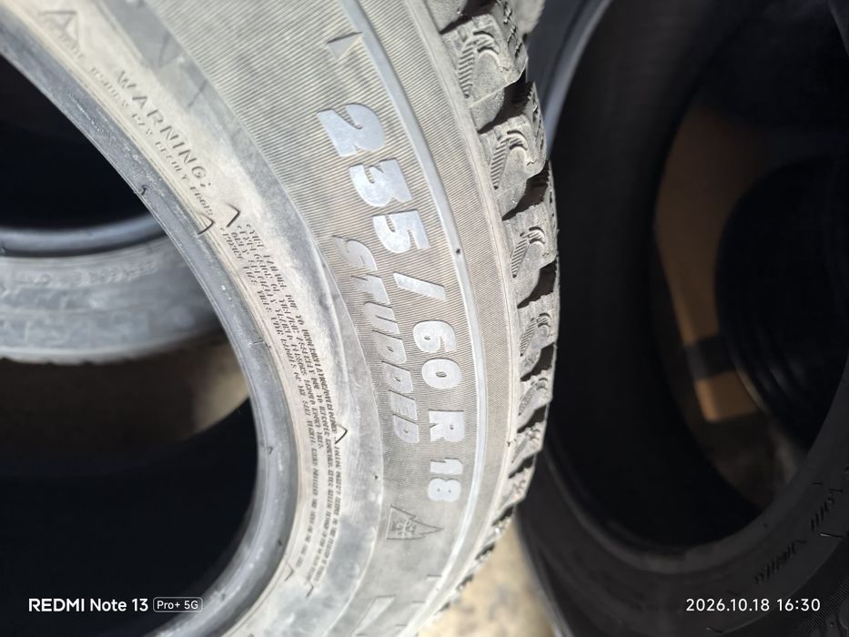 235/65R18 шины зимние шиповка