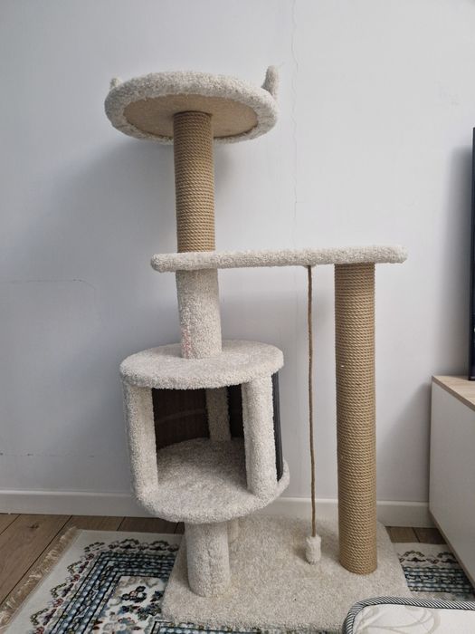 Игровой комлпекс, кошачий лоток, миска, поилка,