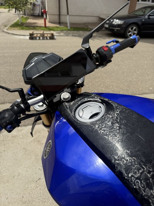 Yamaha YZF R125 2018 streetfighter unic în România, ABS față/spate, full custom