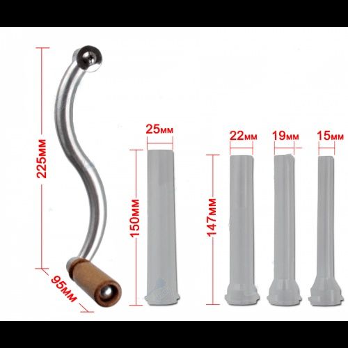 Пълначка за наденици колбаси кайма месо - 4 литра хоризонтална