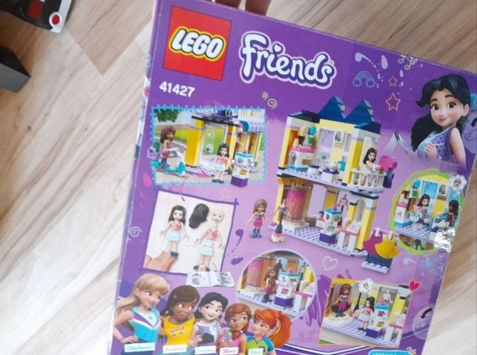 joc LEGO nou Friends Casa de moda a Emmei 41427 joc fete casuta