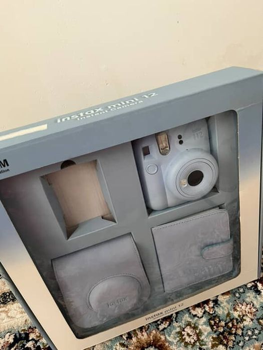 Instax mini 12 голубой