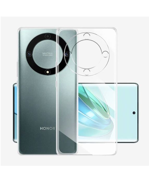 Honor Magic 5 Lite 6 7 8 Lite Husa Silicon Thin Case 0,2m Neagra Clara