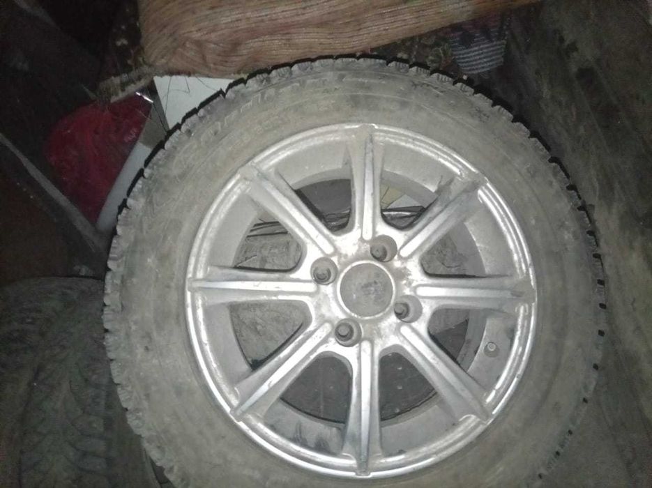 Резина с дисками титанками