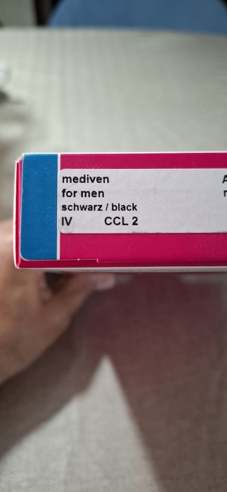 Гольфы компрессионные,  тёмно синий. Класс 2 .