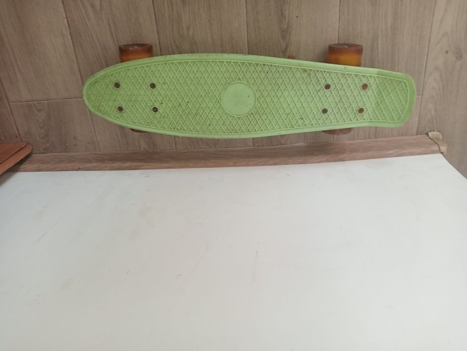 Скейт зелёный...