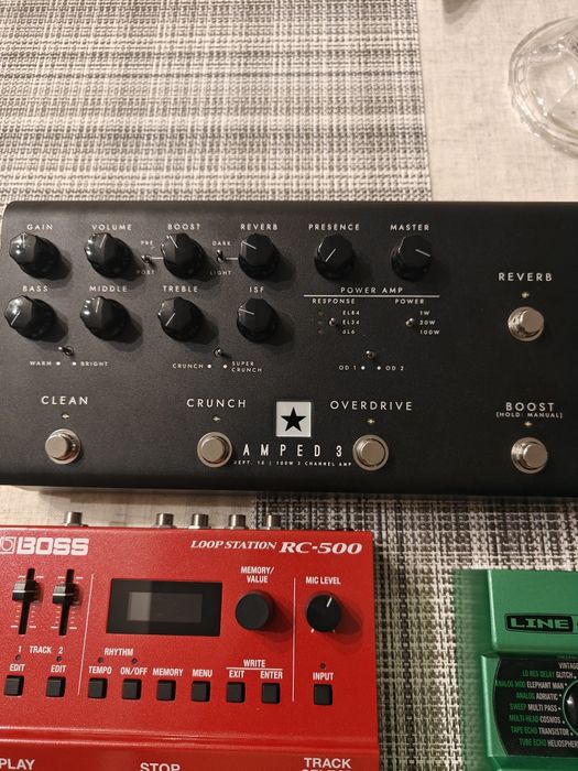 Pedale chitara BOSS -LINE 6-Amped 3-Black Hole Symetry