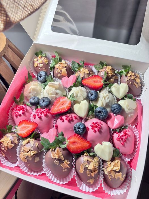 Клубника в белгйиском шоколаде