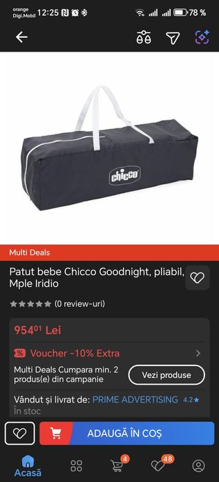 Țarc copii, pătuț călătorie, pliabil, CHICCO