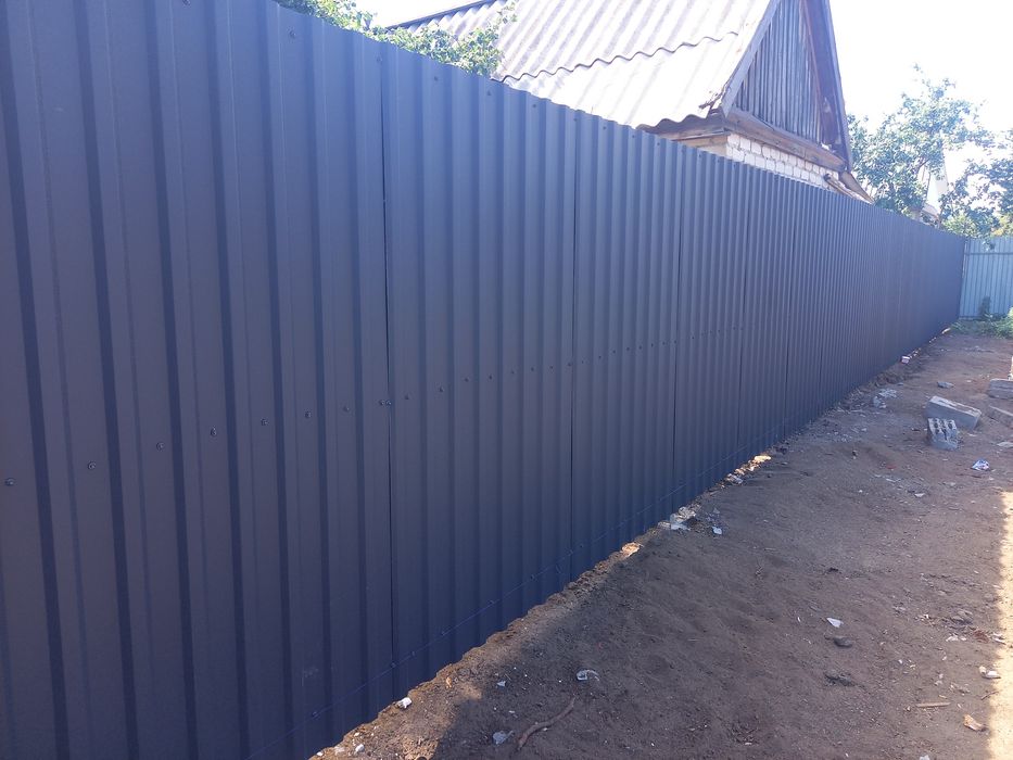 Заборы  ворота  из металла