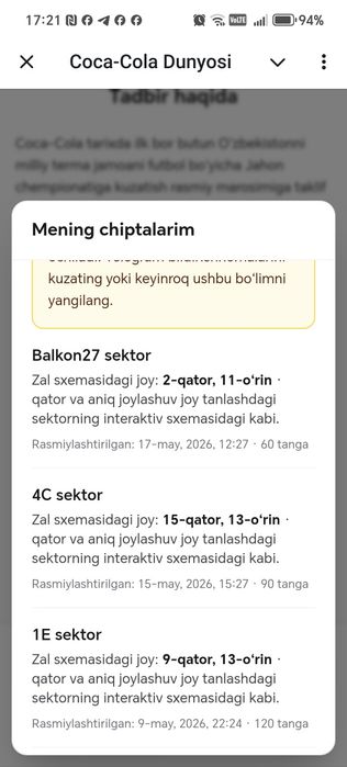 Bilet kuzatishmarosimga