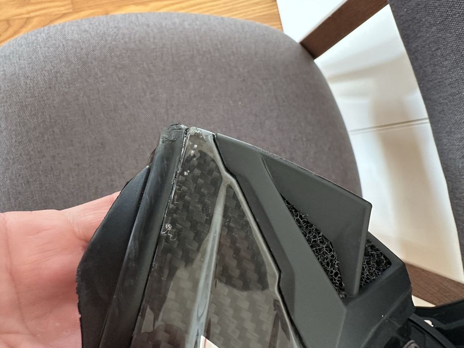 Casca enduro Acerbis Steel Carbon + ochelari ktm