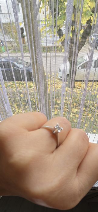 Inel de aur cu diamant