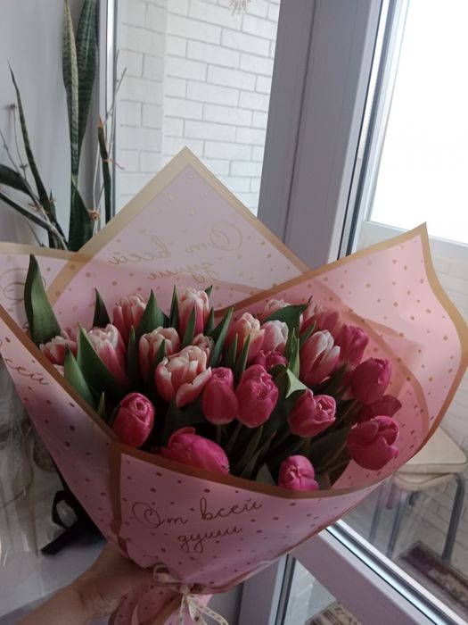 Предзаказ тюльпанов на 8 марта