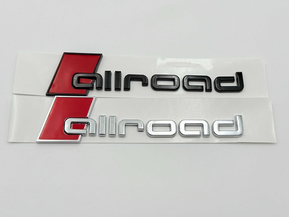 Emblema AUDI ALLROAD CROM spate s-line
