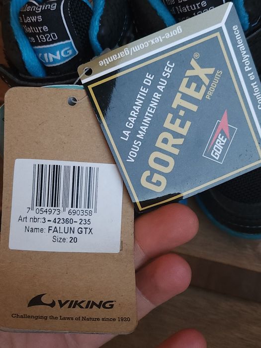 *Нови* Детски зимни обувки Viking 20 номер