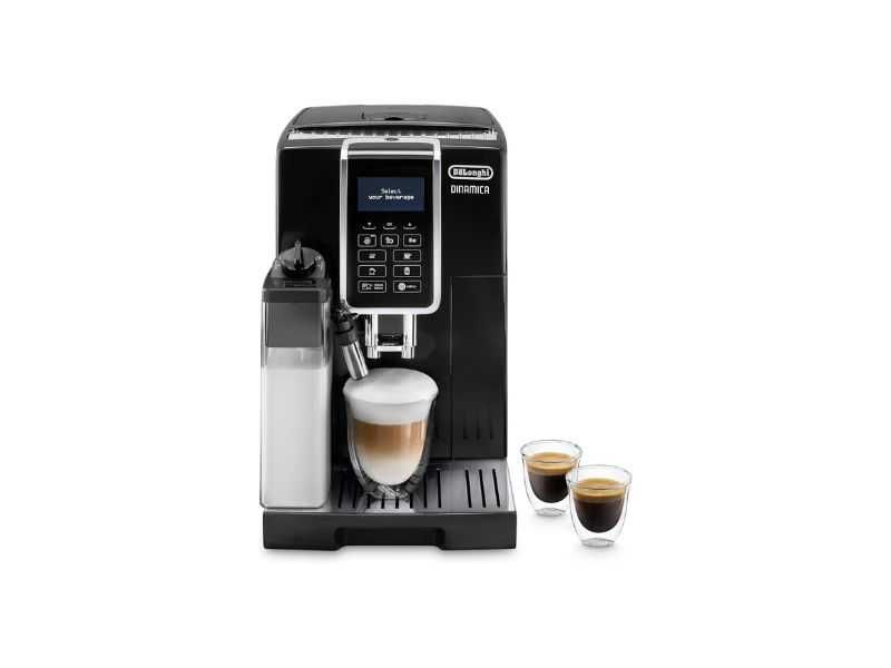 Кафеавтомат De'Longhi Dinamica ECAM350.55.B - 1450 W, Черен