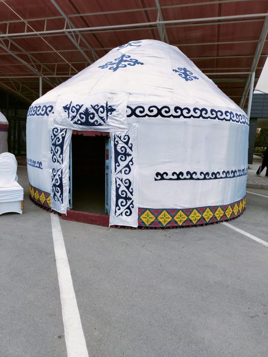 7 канатная юрта.