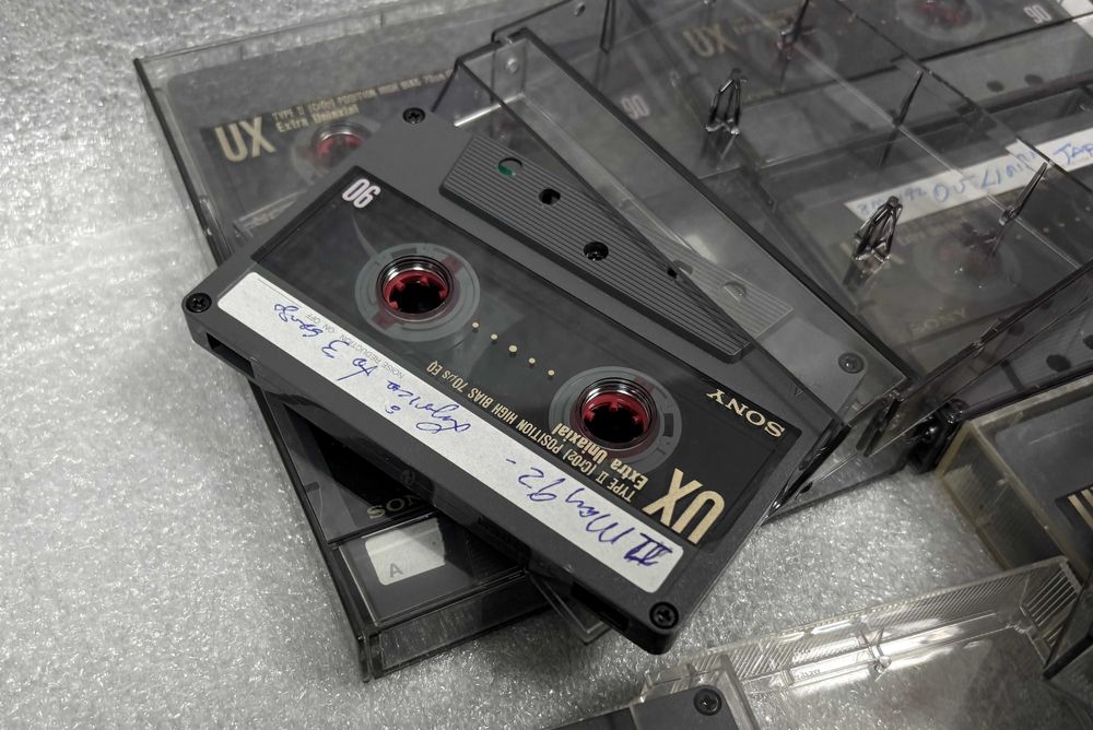 Аудио Касети Sony UX 90 Type II (CrO2) Position High Bass Extra