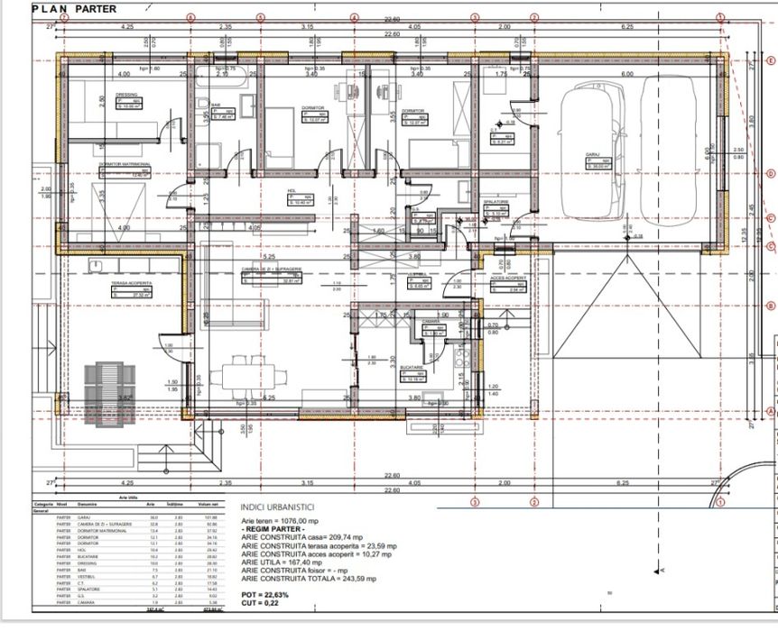 Teren Leș la drumul principal