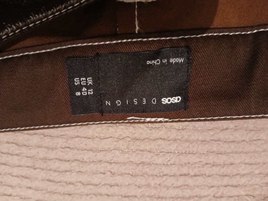 Pantaloni ecopiele ASOS