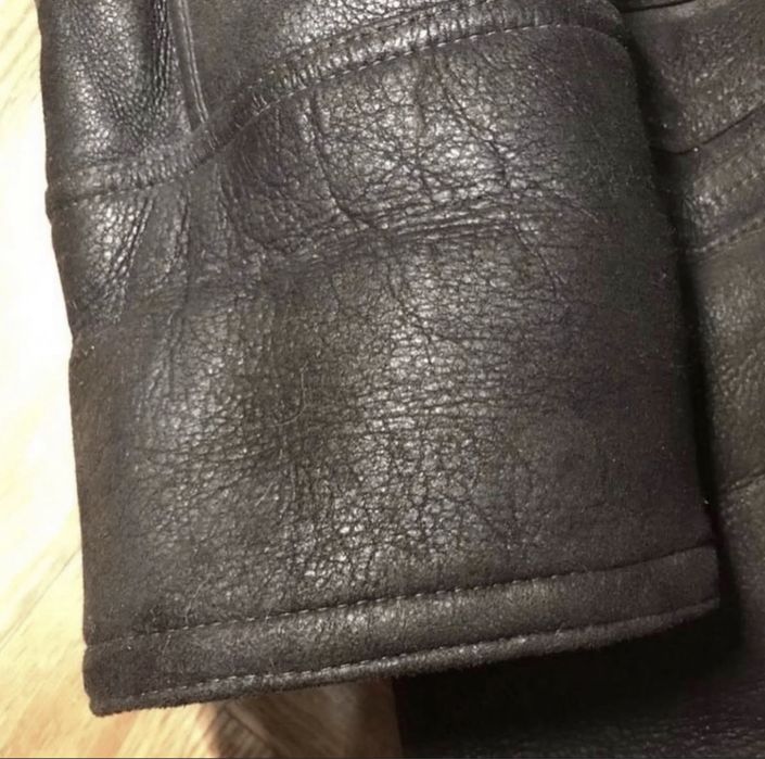 Дубленка натуральная мужская S