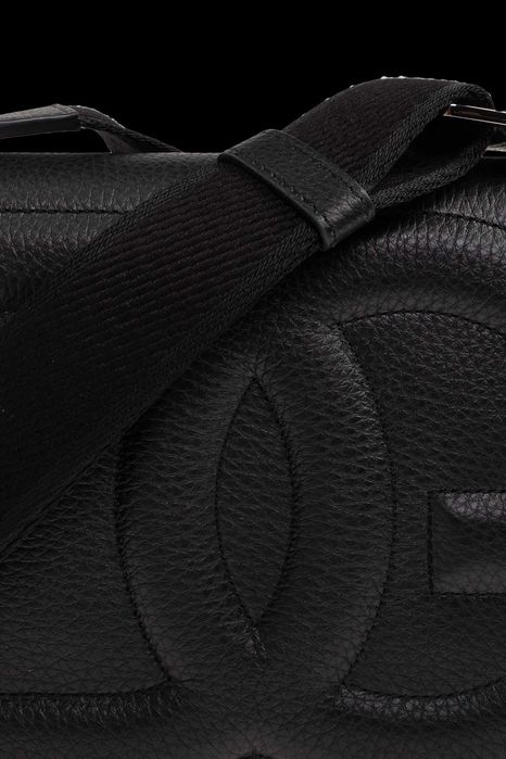 Мъжка кожена чанта Dolce & Gabbana Medium DG Logo