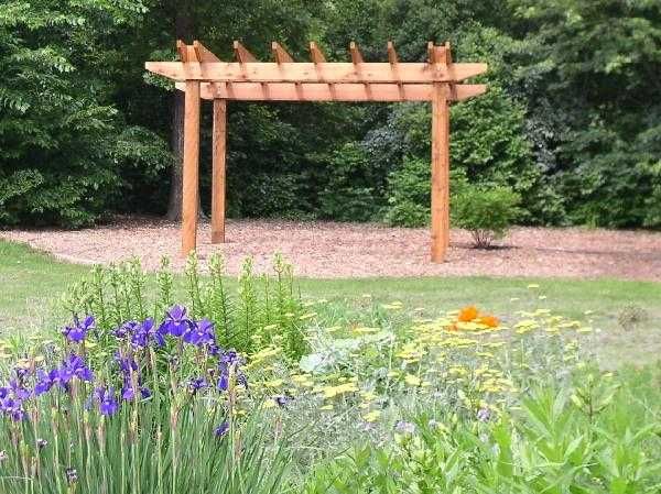 Pergola stil asiatic