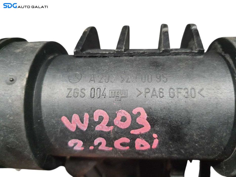 Senzor Debitmetru Aer Mercedes Clasa C Class S203 2.2 CDI 2001 - 2007 Cod A2035200095 [N3438]