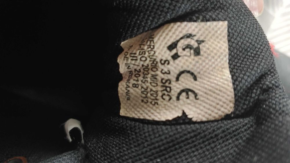 Garsport Mercurio работни предпазни обувки S3 от естествена кожа