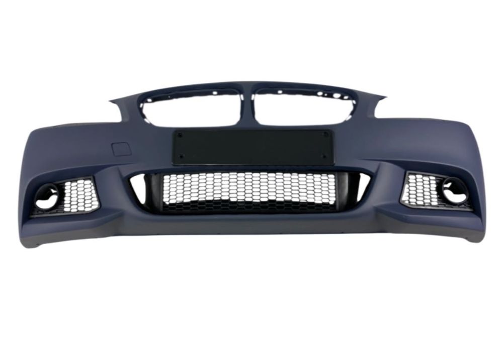 Предна Броня BMW БМВ F10 F11 M-Tech Отвори Парктроник Грундирана НА СКЛАД!