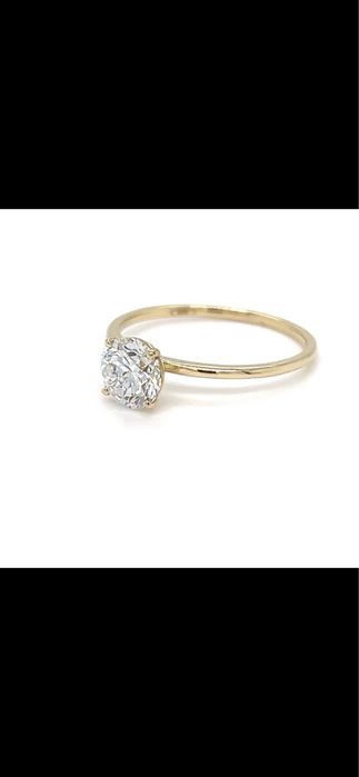 Годежен пръстен 14K | 1.04 ct Lab Grown Diamond | IGI | VS2 | Нов Размер 54
