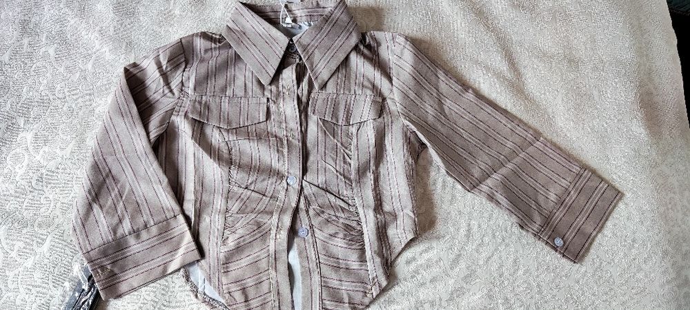 Костюм для девочки, рубашка с юбочкой