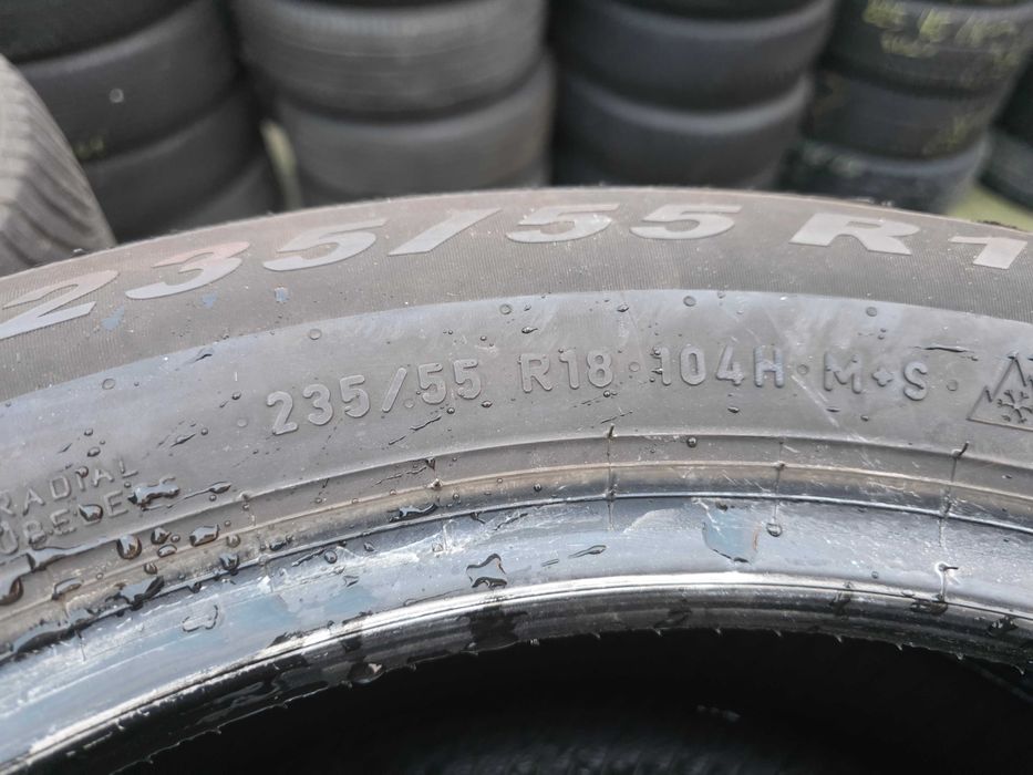 2бр Като нови зимни гуми 235 55 18 - Pirelli - DOT 2023