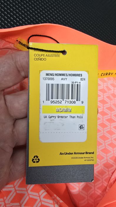 Under Armour x CURRY мъжка тениска М размер