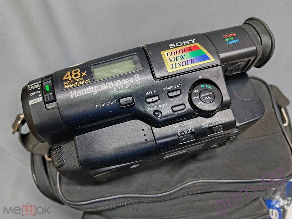 Sony ccd 590e (pal) 8мм видеокамера