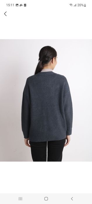 Кардиган женский, трикотажный, с пуговицами и карманами